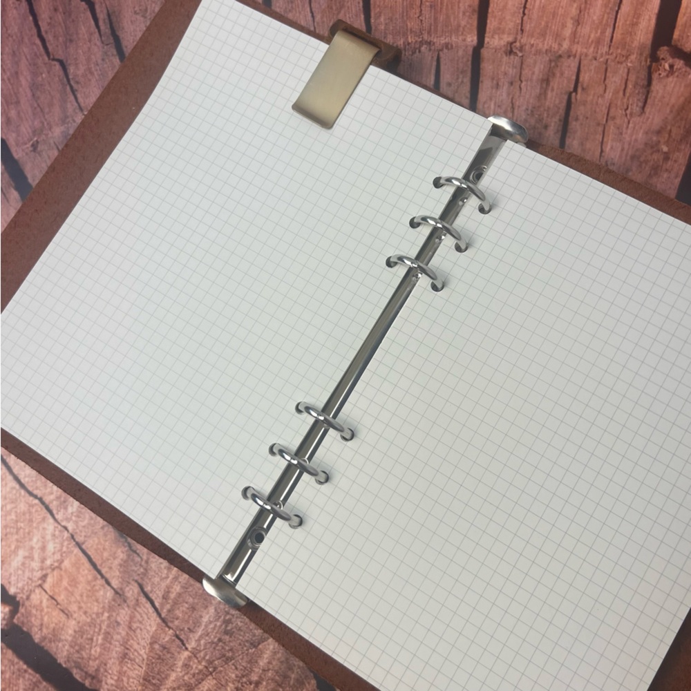 Celtic Farm Brown Leather Garden Journal Planner with Wrap Closure and Bookmark - Picture 5 of 8